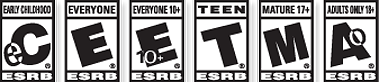 esrb ratings categories