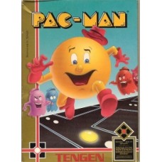 Pac-Man - Tengen Version - Unlicensed/Black Cart