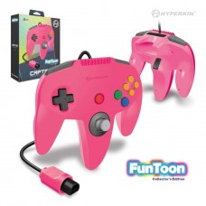 Hyperkin Funtoon N64 Captain Controller - Premium Pink - Collector's Edition