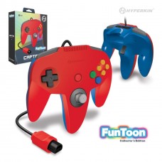 Hyperkin Funtoon N64 Captain Controller - Red - Collector's Edition