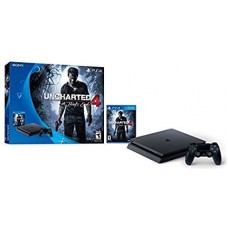 PlayStation 4 Slim 500GB Console With Uncharted 4 Bundle