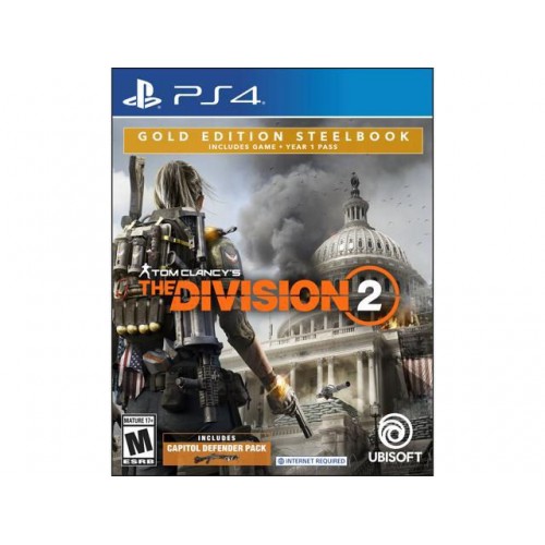 Tom Clancy S The Division 2 Gold Steelbook Edition Playstation 4
