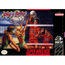 Dig and Spike Volleyball