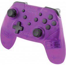Nyko Wireless Core Controller - Bluetooth Pro Controller Alternative with Turbo and Android/PC Compatibility for Nintendo Switch - Purple
