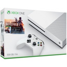 Xbox One S 500GB Console With Battlefield 1 Bundle