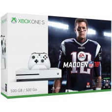 Xbox One S 500GB Console With Madden NFL 18 Bundle