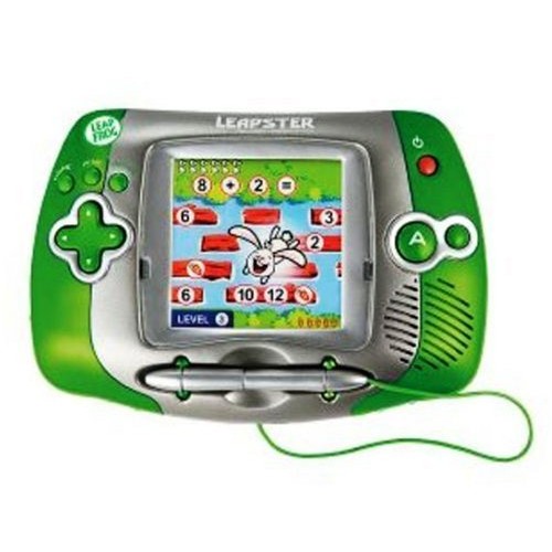 Green for sale online LeapFrog Leapster Learning Game System Handheld Console 