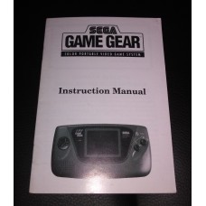 Game Gear System Instruction Manual