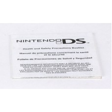 Nintendo DS Health and Safety Precautions Booklet